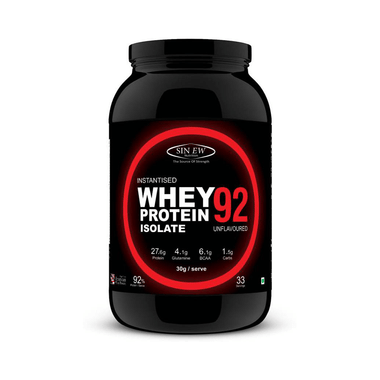 Sinew Nutrition Instantised Whey Protein Isolate 92% Unflavoured