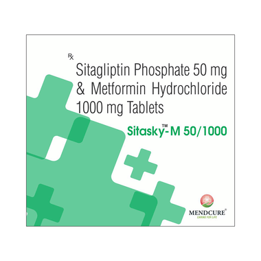 Sitasky-M 50/1000 Tablet