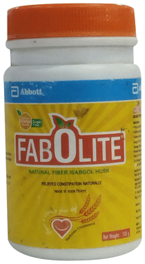 Fabolite Isabgol Husk Powder Orange Sugar Free