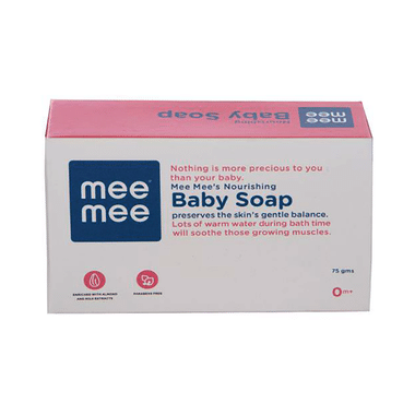 Mee Mee Nourishing Baby Soap With Almond & Milk Extracts