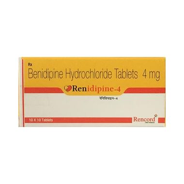 Renidipine 4 Tablet