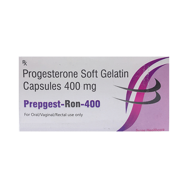 <span style='color:#626A7A'>Prepgest-Ron 400 Soft Gelatin Capsule</span>