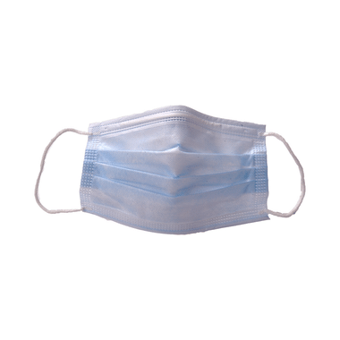 Advind Healthcare Non-Woven Disposable 3 Ply Surgical Mask With Melt Blown Fabric & Metal Nose Pin