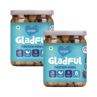 Gladful Protein Minis Cookie (150gm Each) Chocolate