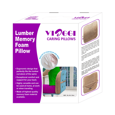 Viaggi Lumber Memory Foam Pillow