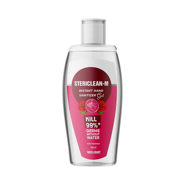 Stericlean-M Rose Fragrance Instant Hand Sanitizer Gel