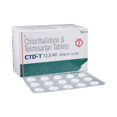 CTD-T 12.5/40 Tablet