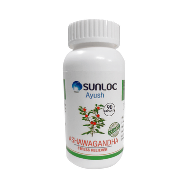 Sunloc Ayush Ashwagandha Stress Reliever Capsule