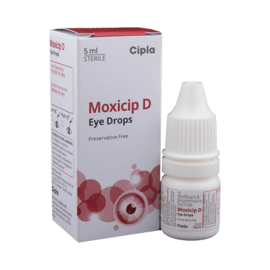 Moxicip D Eye Drop