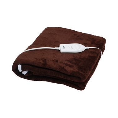 Expressions POLAR103SB Super Soft Electric Bed Warmer Single 150x80cm Brown