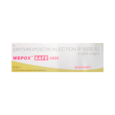 Wepox Safe 5000IU Injection