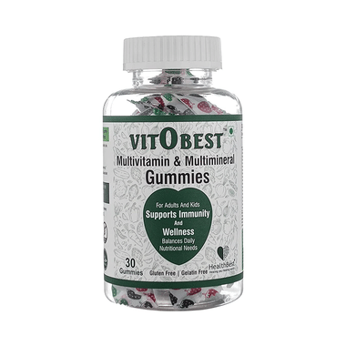 HealthBest VitObest Multivitamin & Multimineral Gummies