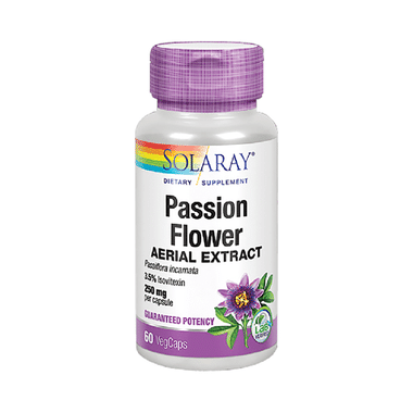 Solaray Passion Flower Aerial Extract 250mg Veg Cap