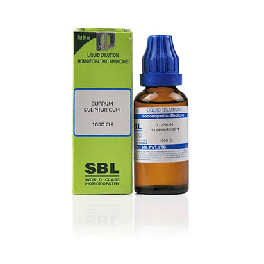 SBL Cuprum Sulphuricum Dilution 1000 CH