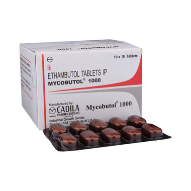 Mycobutol 1000 Tablet