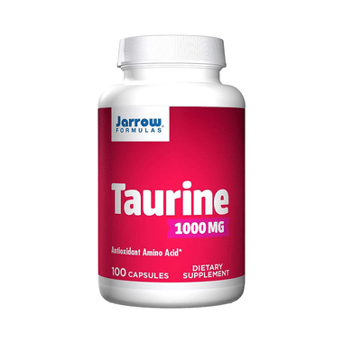 Jarrow Formulas Taurine 1000mg Capsule | Antioxidant Amino Acid