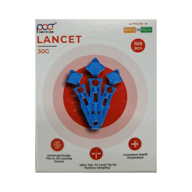 Point Of Care Lancets 30G