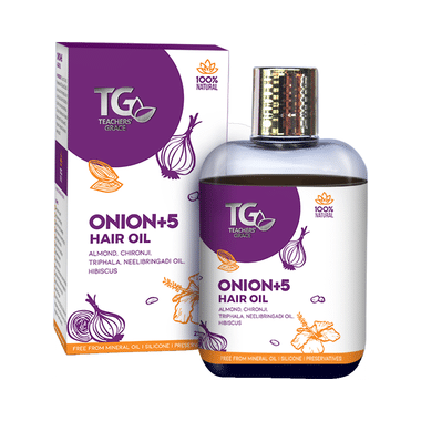 Teachers' Grace Onion+5 Hair Oil