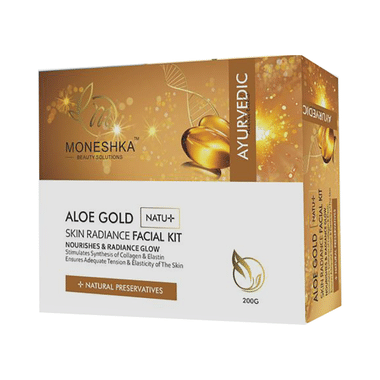 Moneshka Aloe Gold Facial Kit