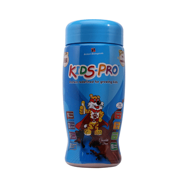 Kids-Pro Protein With DHA, Pre & Probiotics | For Growing Children | Flavour Chocolate Powder