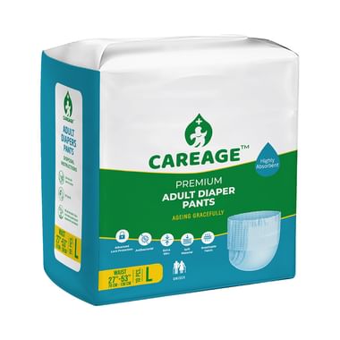 Careage Premium Adult Diaper Pants (10 Each) Large