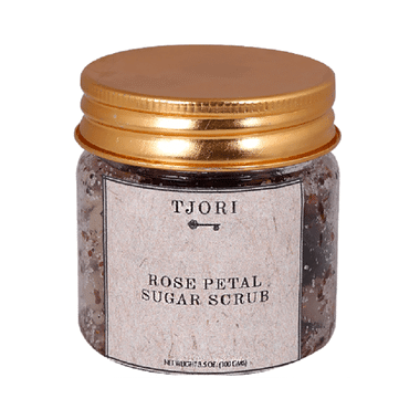 Tjori Rose Petal Sugar Scrub