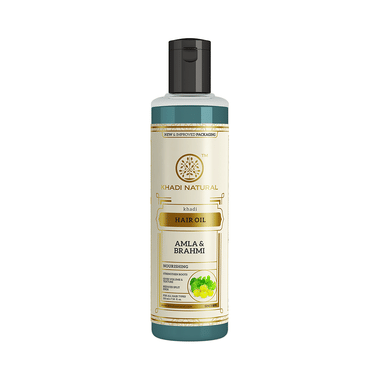 Khadi Naturals Ayurvedic Amla & Brahmi Hair Oil