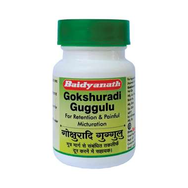 Baidyanath (Nagpur) Gokshuradi Guggulu For Urinary Health | Helps Manage Painful Micturition