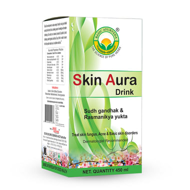 Basic Ayurveda Skin Aura Drink For Acne & Skin Disorders