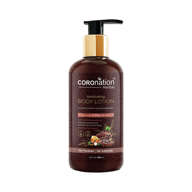 Coronation Herbal Cocoa & Shea Butter Moisturising Body Lotion (300ml Each)