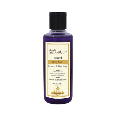 Khadi Organique Natural Body Wash Lavender And Ylang Ylang