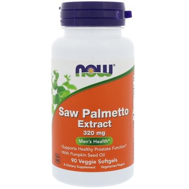 Now Saw Palmetto Extract 320mg Veggie Softgels