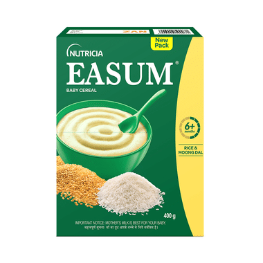Easum Baby Cereal With Rice & Moong Dal