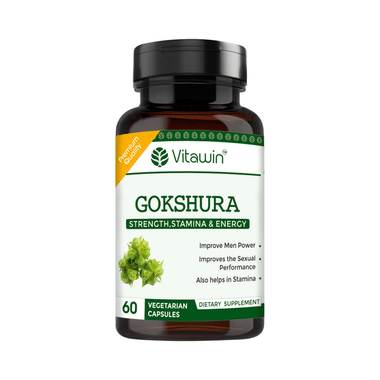 Vitawin Gokshura Vegetarian Capsule