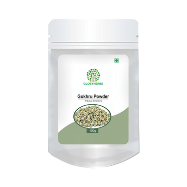 Globyherbs Gokhru (Tribulus Terrestris) Powder