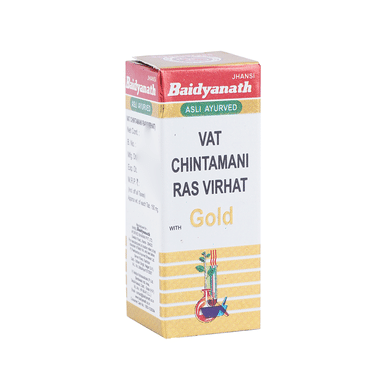 Baidyanath (Jhansi) Vat Chintamani Ras Virhat With Gold