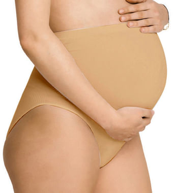 Newmom Seamless Maternity Support Panty Large Beige