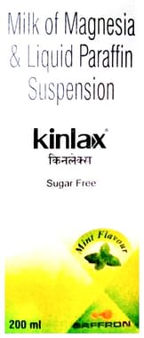 Kinlax Oral Suspension Mint Sugar Free Kinlax Oral Suspension Mint Sugar Free