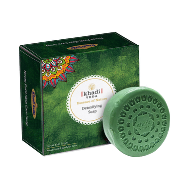 Khadi Veda Neem Patti Skin Care Detoxifying Soap