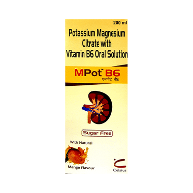 Mpot B6 Oral Solution Natural Mango Sugar Free