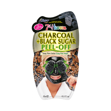 7th Heaven Charcoal And Black Sugar Peel Peel-Off