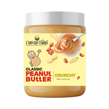 Country Farms Peanut Butter Classic Crunchy