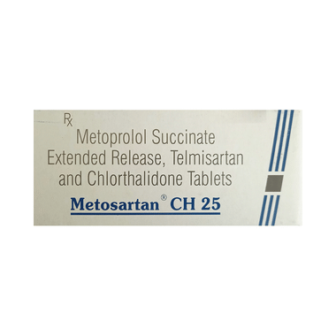 Metosartan CH 25 Tablet ER