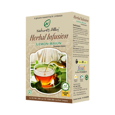 Nature's Ally Lemon-Arjun Herbal Infusion