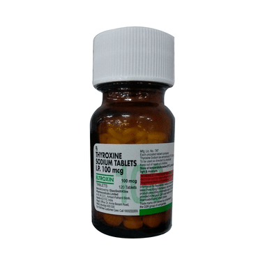 Eltroxin 100mcg Tablet