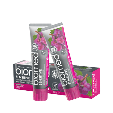 Biomed Complete Care Natural Toothpaste (100gm Each) Sensitive Buy 1 Get 1 Free