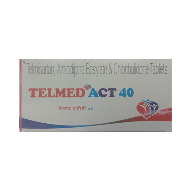 Telmed Act 40 Tablet