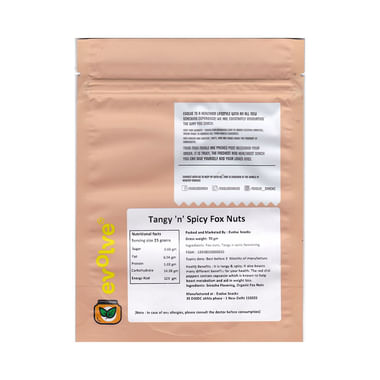 Evolve Foxnuts Tangy N Spicy Pack Of 3