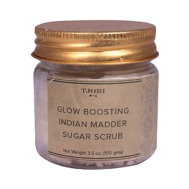 Tjori Glow Boosting Indian Madder Sugar Scrub