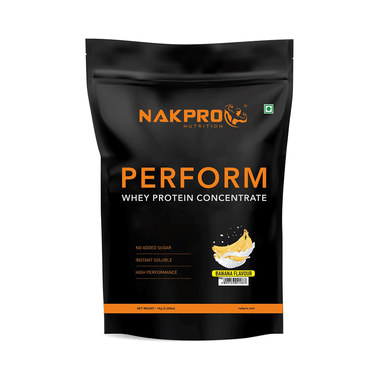 Nakpro Nutrition Perform Whey Protein Concentrate Banana